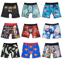 Underpants Print Men Underwear Boxershorts Fashion Man Underpants Panties Print Men Innerwear Mens Panties Trunks ZS-S19-S35 T231223