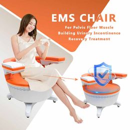 Non-invasive High Intensity Electromagnetic EMS Pelvic Floor Muscle Stimulation PC Strengthening Postpartum Rehab Happy Chair for Men & Women