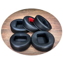 Accessories Angled Protein Leather Earpads 100MM 105MM 110MM 115MM 120MM Soft Memory Foam Round Ear Pads For K550 For sony Headphones