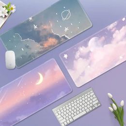 Rests Cute Mousepad Large Game Mousepad Computer Desk Pads Locking Edge Table Mat Desk for Teen Girls for Bedroom Kawaii Mouse Pad