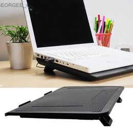 Laptop Cooling Pads Laptop Cooling Pad Portable Ultra-Slim Quiet Laptop Notebook Cooler Cooling Pad Stand with 1 USB Fans Fits 12-14 Inches