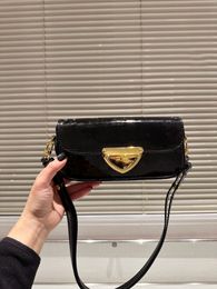 Women Underarm vintage bag Fashion Shopping Satchels Shoulder Bags handbags patent leather Embossed crossbody messenger bag totes Luxury purses wallet briefcase