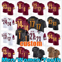 Cheap 17 Terry McLaurin 21 Sean Taylor Football Jersey 14 Sam Howell 8 Brian Robinson Jr 1 Jahan Dotson 93 Jonathan Allen 4 Curtis Samuel John Riggins DaRon Payne Logan T