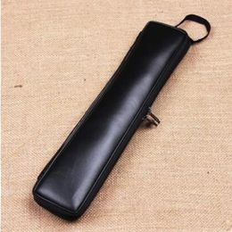 Cases High Quality Portable 1 2section Flute Bag Double Zipper Pu Case Thick Shockproof Flute Accessory Gig Cover for Cdefg Key Flute