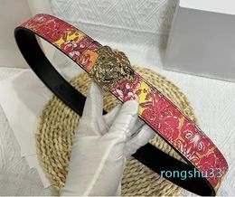 luxury gentleman Designer belt mens belt Versatile Pin Buckle belts 3 Colour buckle Classic fashion casual width