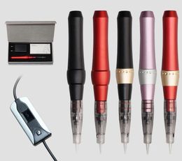 Machine New Professional Permanent Makeup Cartridge Hine Tattoo Pen Motor Rotary Eyebrow Cartridge Needles Pen