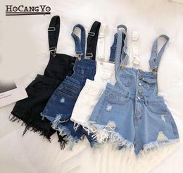 Summer Women Rompers Denim Jumpsuits Short Overalls for Women Fashion Rompers Bodysuit Plus Size Cotton Playsuits Roupas Female6700402