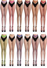 High Waist Tights Fishnet Stockings sexy Thigh High Socks Mesh Net Pantyhose match for women short underwear will and sandy gift5477021