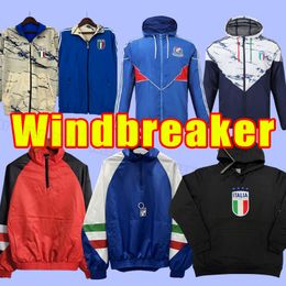 Windbreaker 23 24 Italia BONUCCI soccer tracksuits 2023 2024 Home Away VERRATTI JORGINHO INSIGNE Belotti CHIESA BARELLA CHIELLINI ItalyS long sleeve men