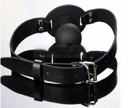 Bdsm Fetish Black Mouth Plug Ball Gag Head Bondage Belt In Adult Games For Couples Porno Sex Products Toys For Women And Men Gay7176910
