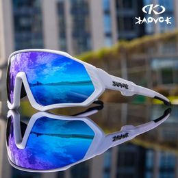 Sunglasses Kapvoe Cycling Sunglasses Polarized Sports Bicycle Glasses Men's Women 2021 Mountain Bike Riding Uv400 Goggles Fishing Eyewear