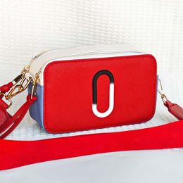 Snapshot Camera Bag Designer Bag Luxury Handbags Shoulder Bags Womens Fashion Tie-Dye Wide Strap Leather Italic Flash Strap Purse Texture Top Quality