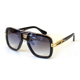 Mens Designer Sunglasses Women Sunglass Polarise GRAND BEM D1TA Oversized Big Frame Metal Gold Silver Black Beam Eyeglass Luxury B288N