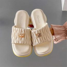 Slippers 39-40 Low White Sandal Woman Luxury Mule Shoes Flip Flops Sneakers Sport 4yrs To 12yrs In Tenia Fat