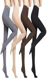 Women Tights Fashion Autumn Winter Sexy Pantyhose Solid Colour Elasticity Nylon Warm Tights Embroidery Collant Femme3770557