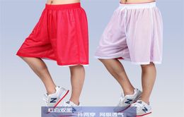 8 Styles 2016 Summer High Quality Reversible Casual Running Shorts Men DoubleWay Breathable Sport Basketball Shorts2196385