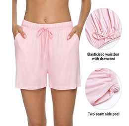 Fashion New Womens Shorts Sports Running Leisure Yoga Training Pyjama Team Beach Trousers Sleep Pants Size SXL5209042