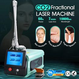 Portable CO2 Fractional Laser Machine Skin Rejuvenation Device Skin Renewing Wrinkle Removal Equipments