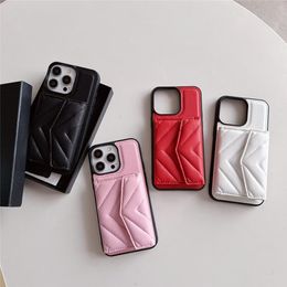 Fashion Designer Wallet Phone Cases for iphone 15 15Pro 14 14pro 14plus 12 13 pro max Leather Card Holder Luxury Cellphone Case Cover with Samsung S22 S23 S24 ultra