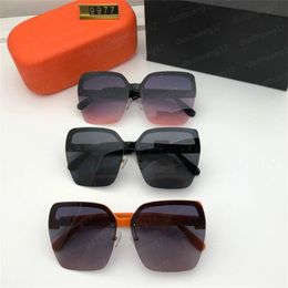 Luxury Sunglasses Classic Orange Fashion Brand Glasses Designer Laser Logo Top Goggles Summer Outdoor Driving Beach UV400 Sunglass244c