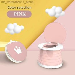 Potties Seats Baby Travel Portable Restroom Baby Hitchhiker Crown Potty Children Potty Training Girl Boy Potty Children Toilet Seat Children's Q231224