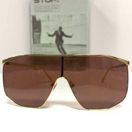 GOLDEN MASK SUNGLASSES Trendy Brand Oversized Men's Women's Des lunettes de soleil Elegant Look Lightweight Feeling Desi272a