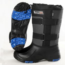 Tackle Steel Nails Outdoor Winter Snow Fishing Waders Boots Hunting Boot Fishing Caza Snow Waterproof Shoes Nonslip Camping Boots