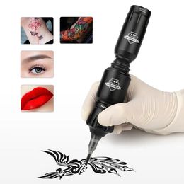 Machine Professional Mini Rocket Tattoo Hine Pen Set Wireless Tattoo Kit Complete Tattoo Hine Battery Cartridge Power Supply