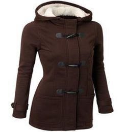 Moda kadın ceket kıyafetleri yeni kış 7 renkli dış giyim ceket kalın kızlar kıyafetler bayan giyim kapşonlu artı boyutu 6968697