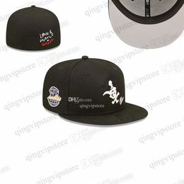 2023 Men's Classic Heart Series Full Closed Caps Gray Royal World Class Patch Flat Fashion Hip Hop Gorras Baseball Sports All267q