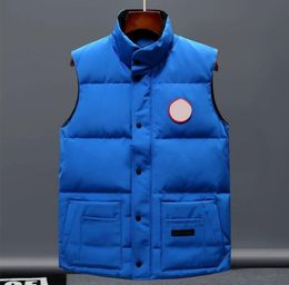 Canadian Veste Winter Vestido Vest Mens Down Vests Luxury Bodywarmer Fashion Jackets Womens Gilet Designer Coat Male Doudoune Luxe Goose 6382