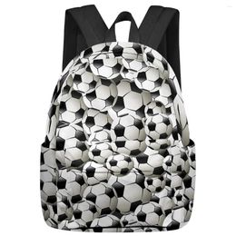 Backpack Soccer Balls Football Women Man Backpacks Waterproof Travel School For Student Boys Girls Laptop Book Pack Mochilas