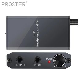 Mixer PROZOR HIFI Headphone Amplifier Professional Portable Mini 3.5mm Headphone Audio Amplifier for Mobile Phones Fidelity Digital