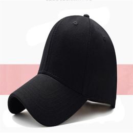 Retro brand trendsetter Ball Cap Pink Baseball Cap Hat bent solid duck tongue hat baseball cap2885