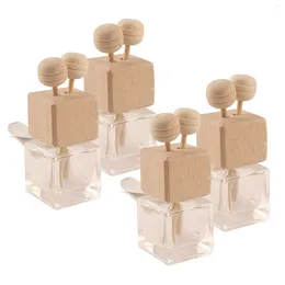 Storage Bottles 4 Pieces Empty Car Diffuser Supplies Odour Pendant Perfume Bottle For