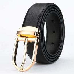 Men belts desinger designer belt mens Belt Leather Business Womens Classic Auto Buckle Cowhide 3.8cm With NO Box