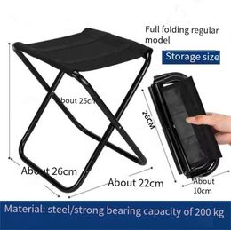 Tools Folding Outdoor Thickened Military Camping Portable Low Ultralight Pocket Home Fishing Chair