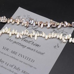 Bracelets Natural Freshwater Pearl Irregular Beads Notoginseng Hole Loose Bead for Diy Charm Bracelet Necklace Jewellery Accessories Making