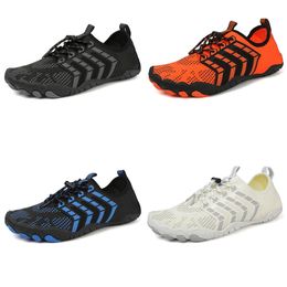 casual shoes rapid drainage beach shoes men breathable white gery blue orange outdoor for all terrains mens fashion sneakers trainers comfortable