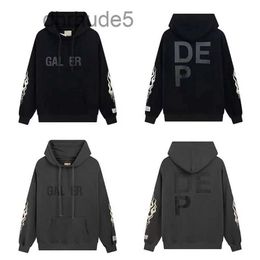 Gall Depts Ery Mens Designer Hoodie Women Hoodies Sweatshirts High Street Fashion Printed Tops Casual Loose Hooded Fleece T-shirt Sweaters Clothing 7NP2