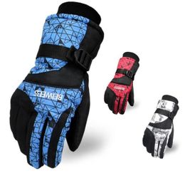 Waterproof Ski Gloves Men Women Warm Skiing Snowboard Gloves Snowmobile Motorcycle Riding Winter Outdoor Unisex Snow Gloves98321055784847