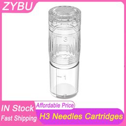 Hydrapen H3 Adjustable Liquid Output Automatic Import Essence 50 Pcs Needles Cartridges 12 Pins Nano HR HS Microneedling Stamp Dermapen MTS Skin Care Hydra Derma Pen