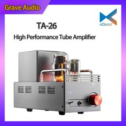 Amplifier XDUOO TA26 Headphone Amplifier High Performance Tube Amplifier Adopt 6N8P 6N5P Tube AMP