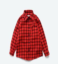 2019 New summer fashion children Red and yellow checks vneck Tshirt Cardigan students boy autumn coat clothes5413912
