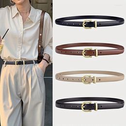 Belts Women's Fashionable Thin Buckle Belt Detachable Double Side Denim As Gift For Mothers And Girlfriends Cinturon Mujer