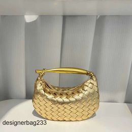 2023 Bags Sardine Designer Venata Two Classic Sizes Girl Bottegaas Bag Ladies Tote Small Woven Handbag Purse Casual Versatile Handbag Leather K6MX