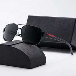 Brand Designer Sunglasses High Quality Metal Hinge Sunglass Men Glasses Women Sun glass UV400 Lens Classic Lady EyeGlasses with ca2000