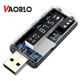 Connectors VAORLO FM Transmitter Receiver Bluetooth 5.0 Adapter AUX USB For TF Card MP3 Player Home Stereo TV PC Cell Phone Headphones Car