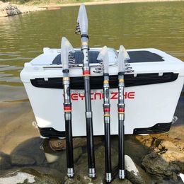 Boat Fishing Rods Sea Telescopic Fishing Rods Carp Fishing Spinning Rod Short Spinning Casting Feeder Rod for Fishing Reels Travel ToolsL231223