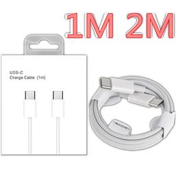 Universal 1M 2m 6FT PD USB C to USB-C PD Cable Charging Cables For Samsung Galaxy S20 S22 S23 S24 Htc Xiaomi Huawei Android phone 14